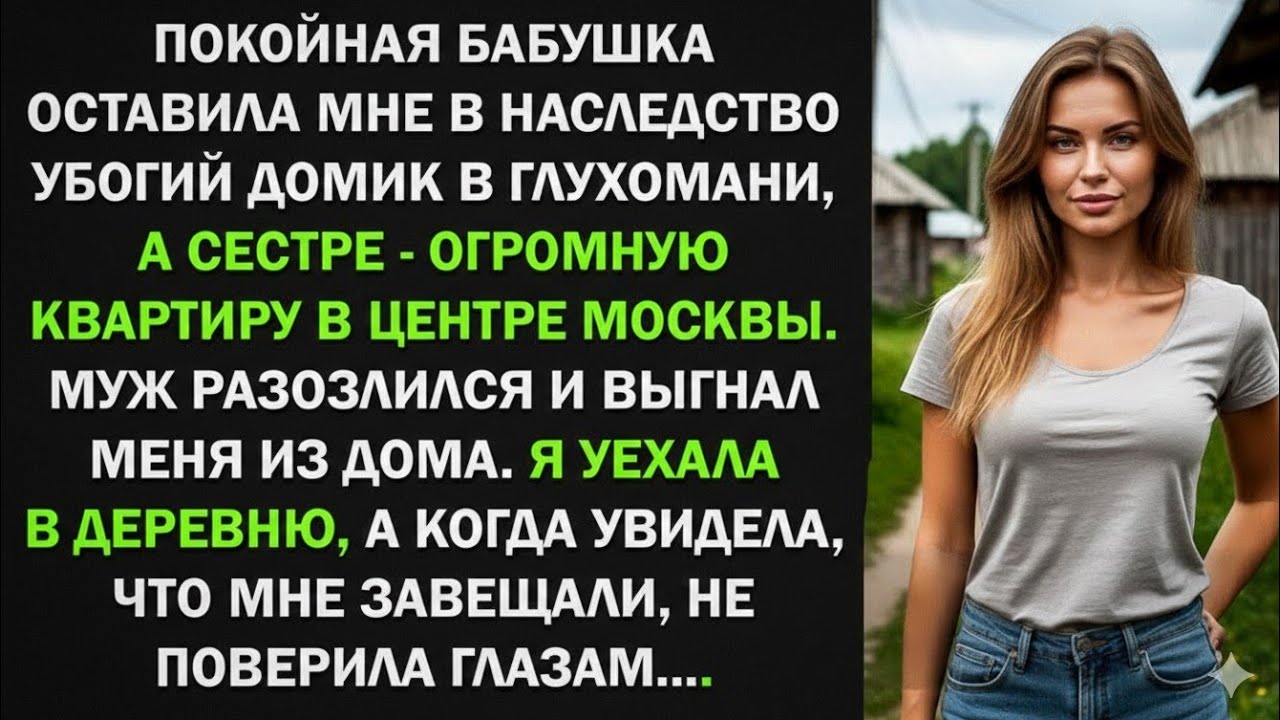 Я получила от бабушки в наследство убогий домик в глухомани. Но когда я увидела, что мне завещала...