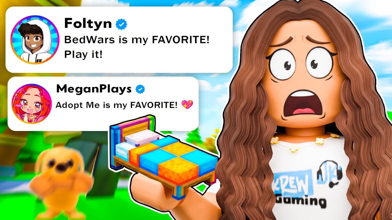 Playing EVERY YouTubers Favorite Roblox Game