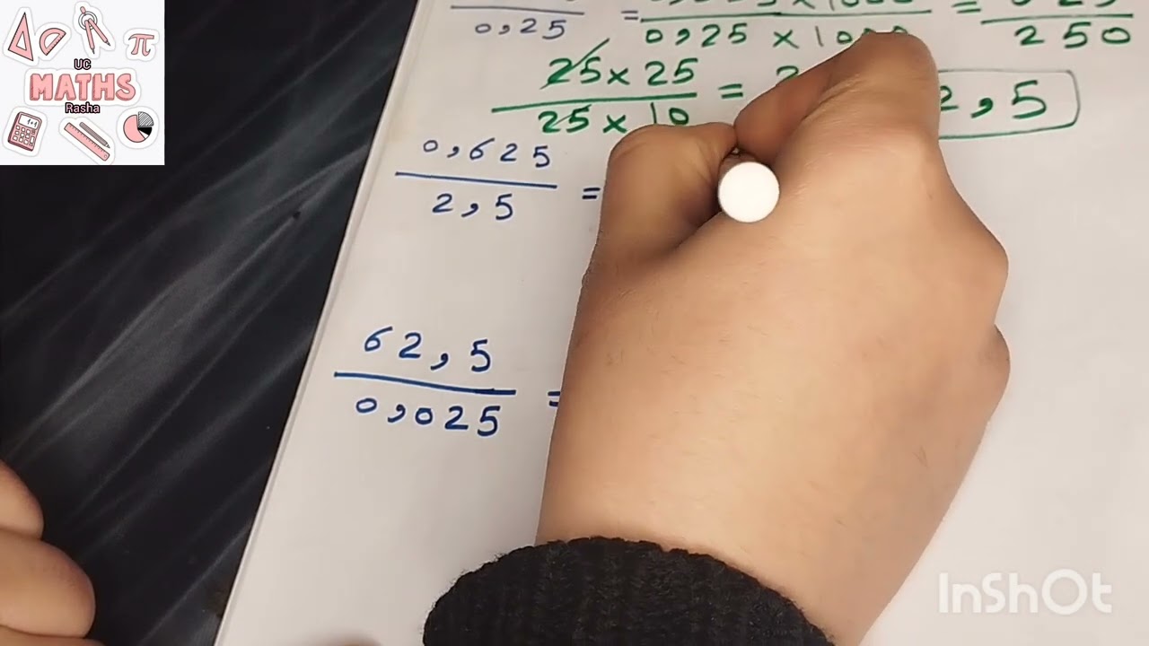 قسمة الاعداد العشرية #رياضيات #maths #تعليم #education #soroban #اكسبلور 
