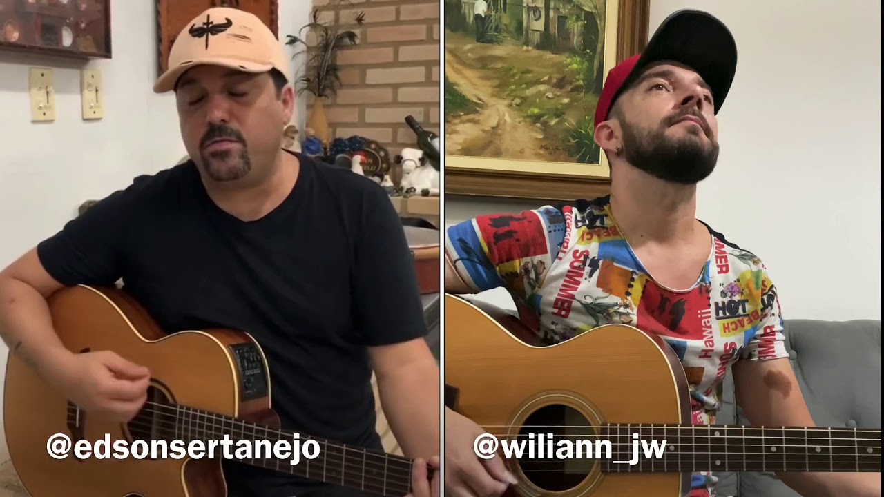 Willian fazendo 2ª voz pro Edson - Somos Assim