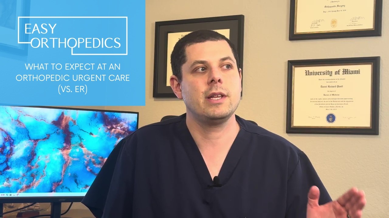 What to Expect at an Orthopedic Urgent Care (vs. ER)