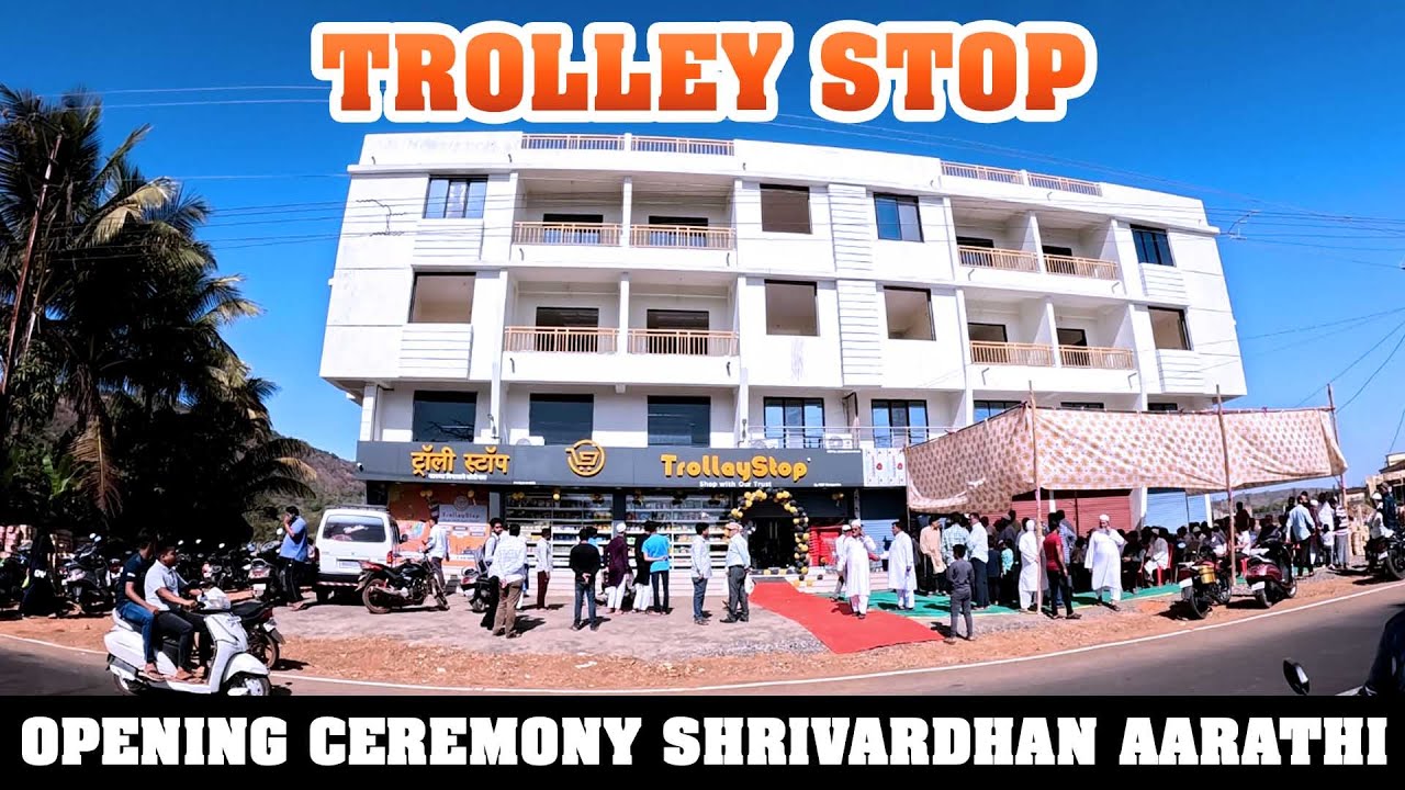 Trolley Stop Opening Ceremony Shrivardhan Aarathi / kokani baat / junaid deshmukh vlog