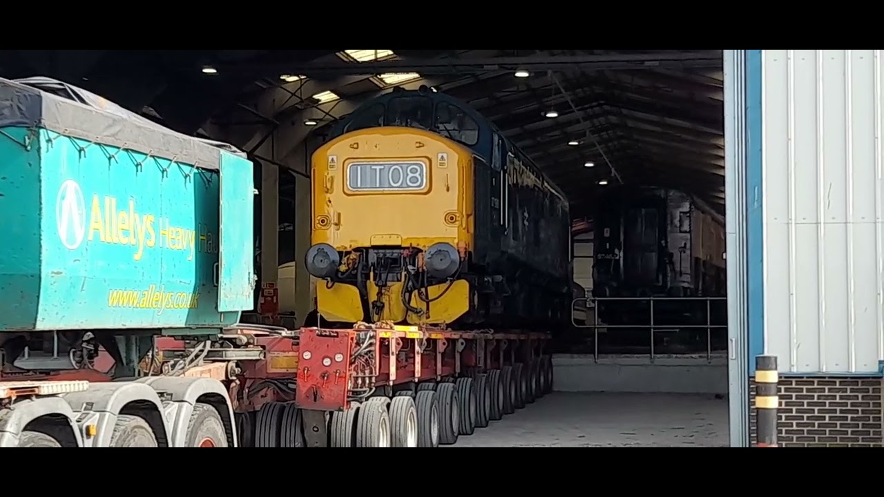 Locomotive shuffles at Margate 1:1 museum, moving locos and returning 47841 to Crewe LSL