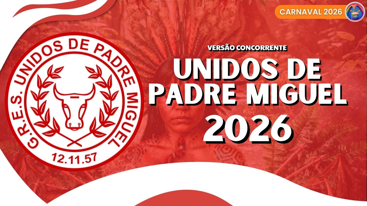 UNIDOS DE PADRE MIGUEL 2026 | SAMBA OFICIAL | COM LETRA SIMULTÂNEA