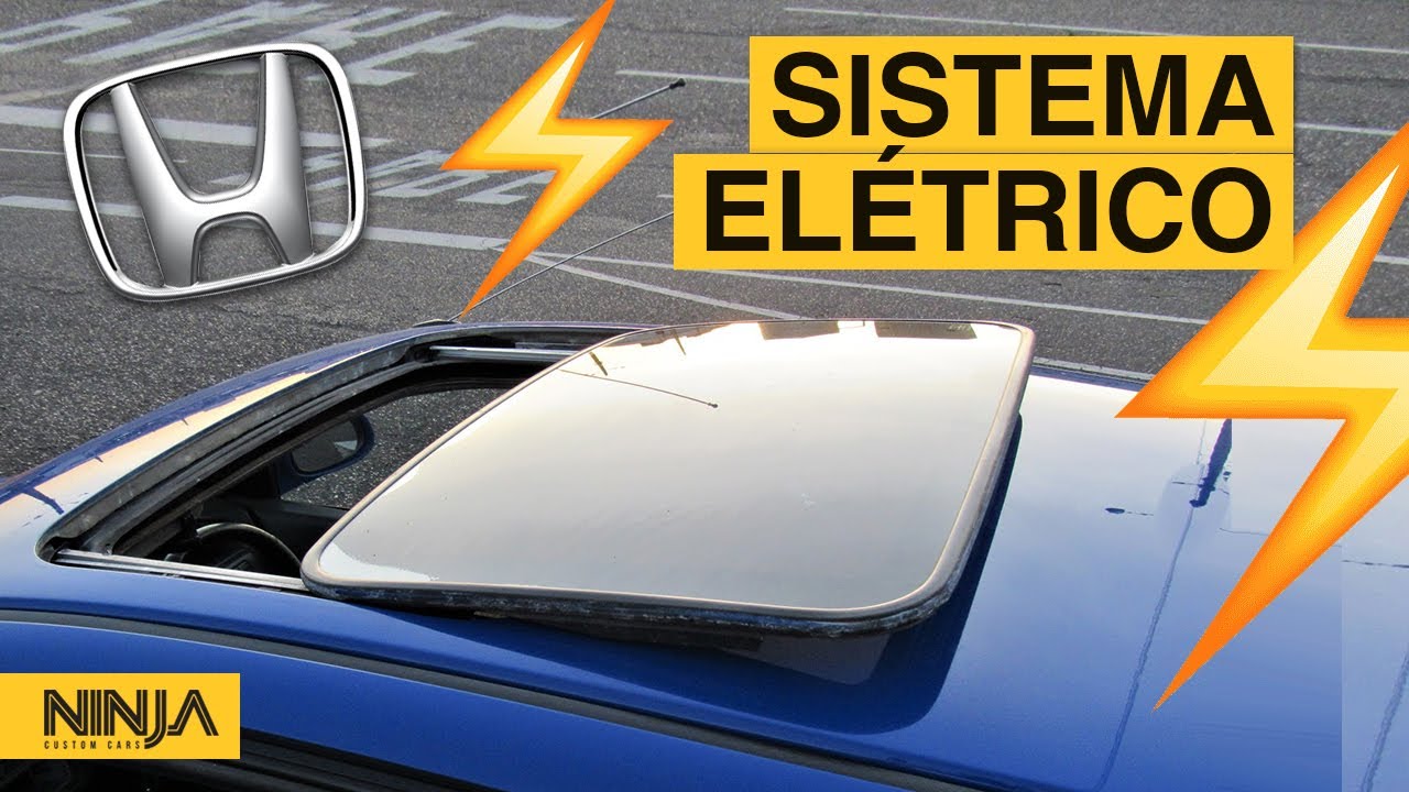 RESOLVA a Elétrica Teto Solar Honda Civic - Vários Testes