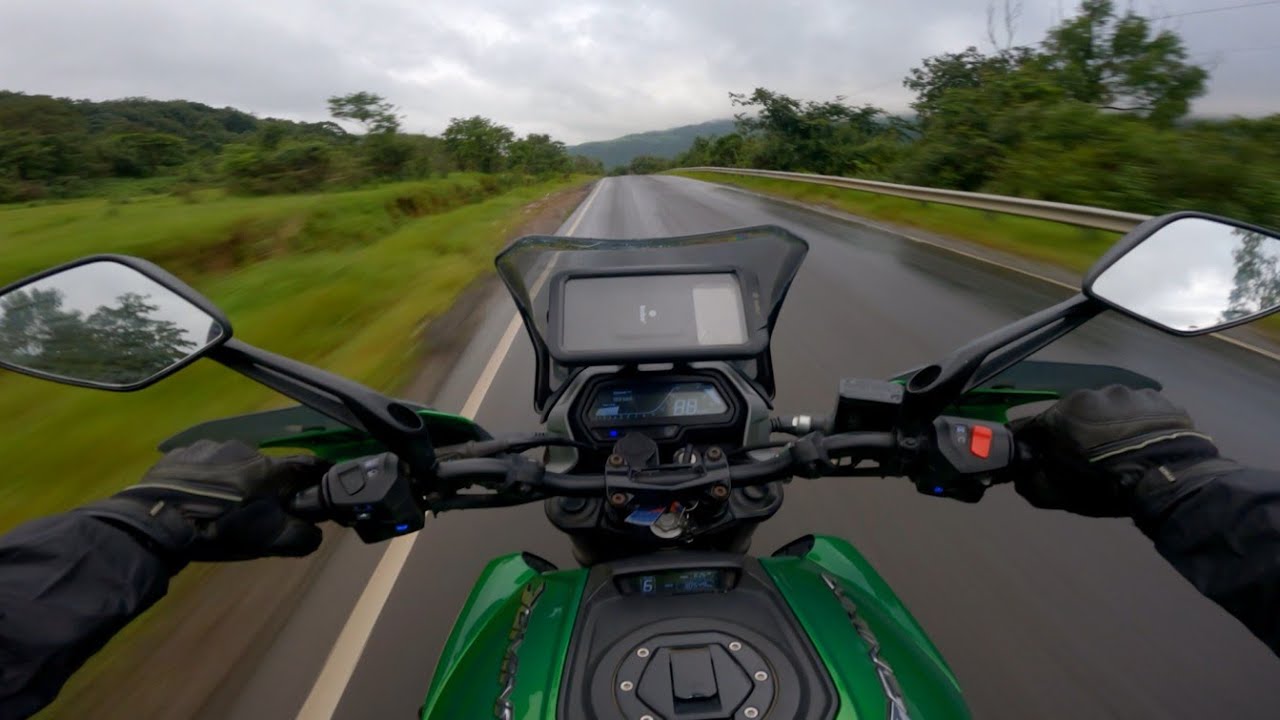 Ride POV | Dominar 400 | Raw Sound | Monsoon Ride 2