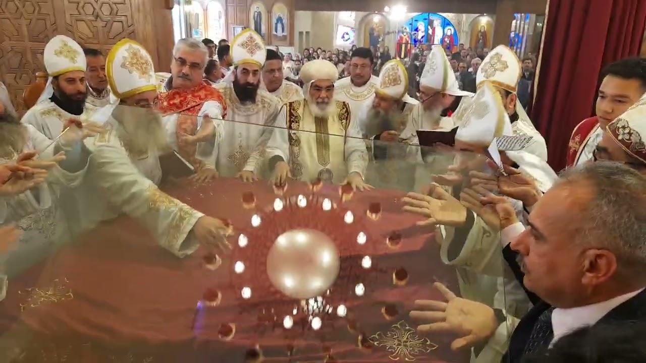 ١٣ فبراير ٢٠٢٦تدشين كنيسة السيدة العذراء والانبا صرابامون الشهداء 