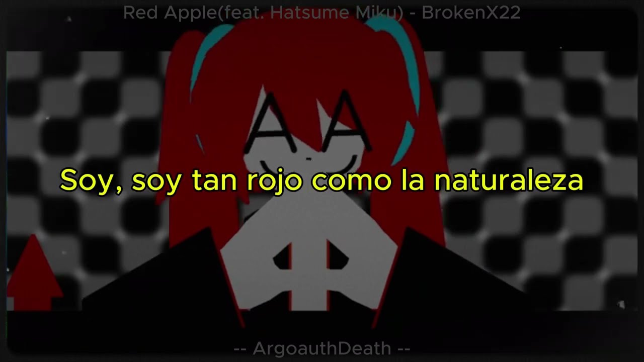 - Red apple - (feat  Hatsume Miku) BrokenX22 // Sub Español //