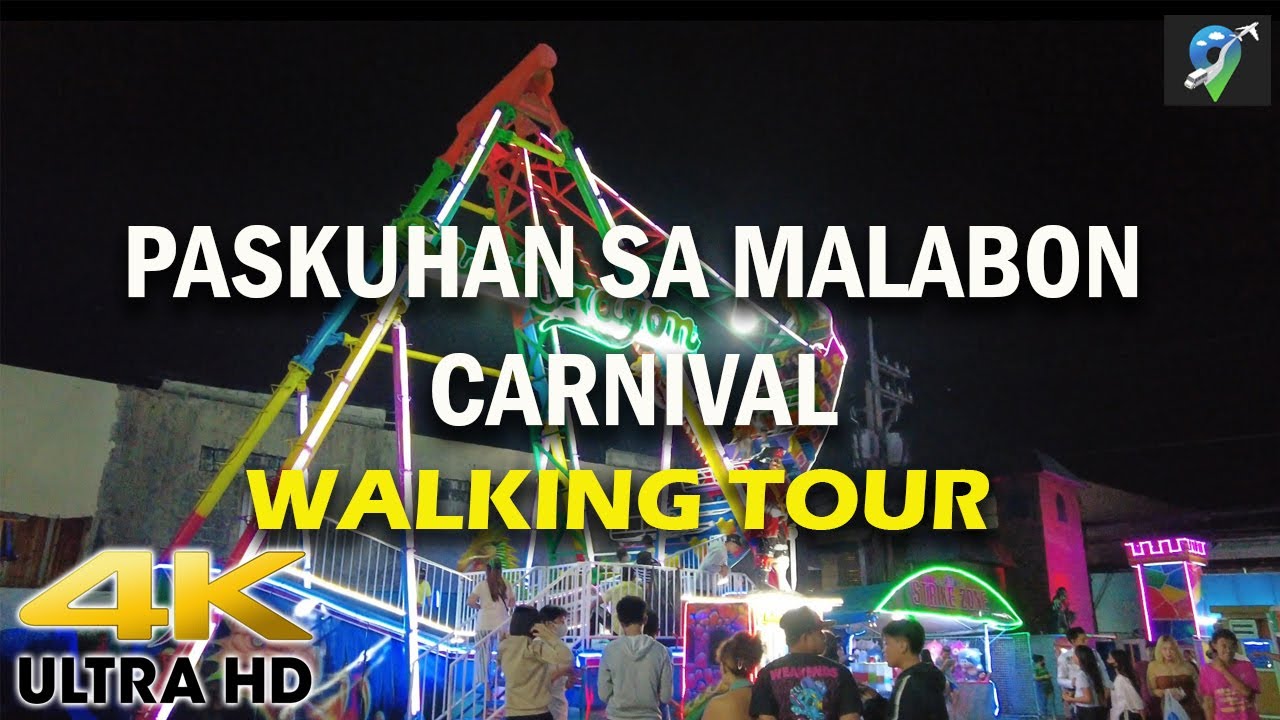 [4K] Paskuhan sa Malabon Carnival | Perya sa Robinsons Malabon | Amusement Park