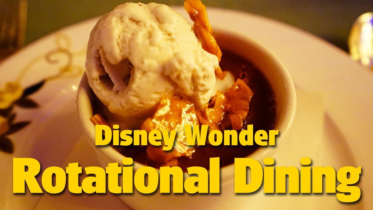 Rotational Dining | Disney Wonder
