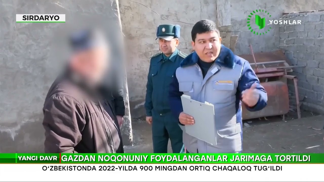 Gazdan noqonuniy foydalanganlar jarimaga tortildi