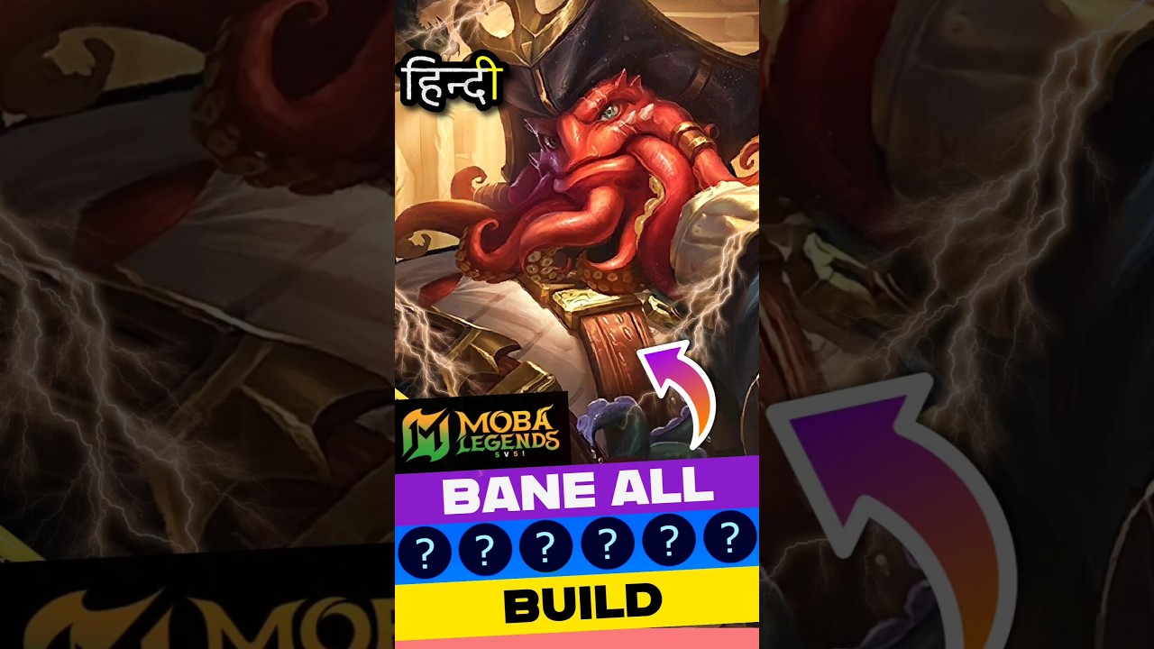 Bane Best Build Season 38 Ke Liye| META #mobalegends5v5 #moba5v5hindi #moba5v5pippin #BANE #build