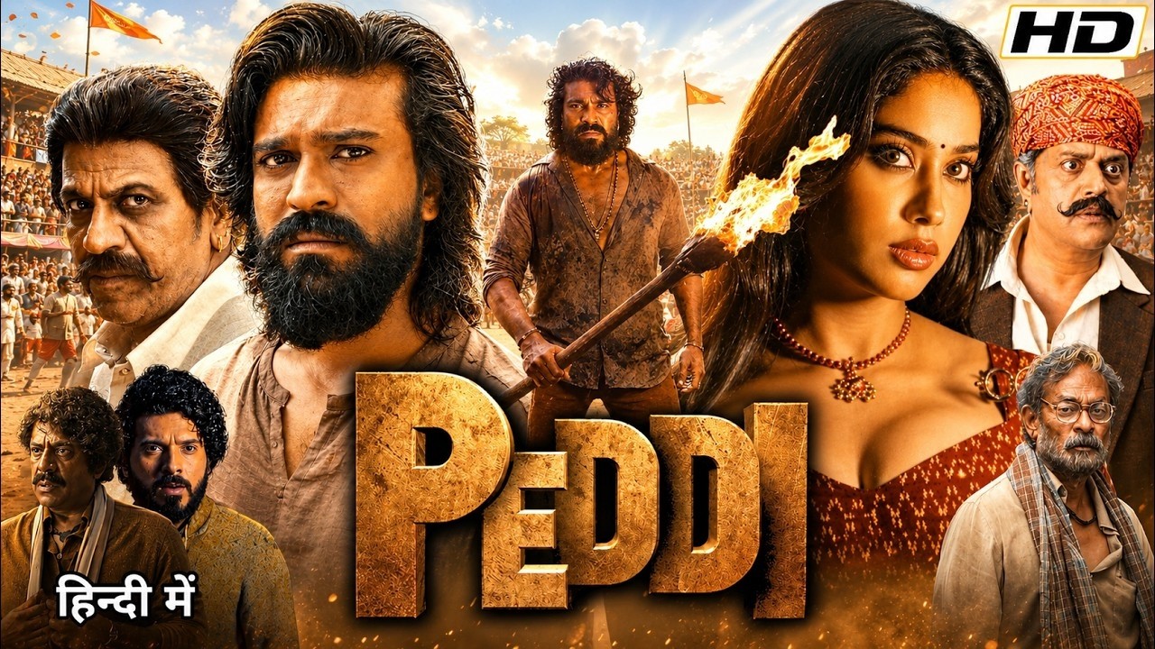 Peddi Full Movie In Hindi | Ram Charan, Janhvi Kapoor, Shiva Rajkumar | New South Indian Movie 2026
