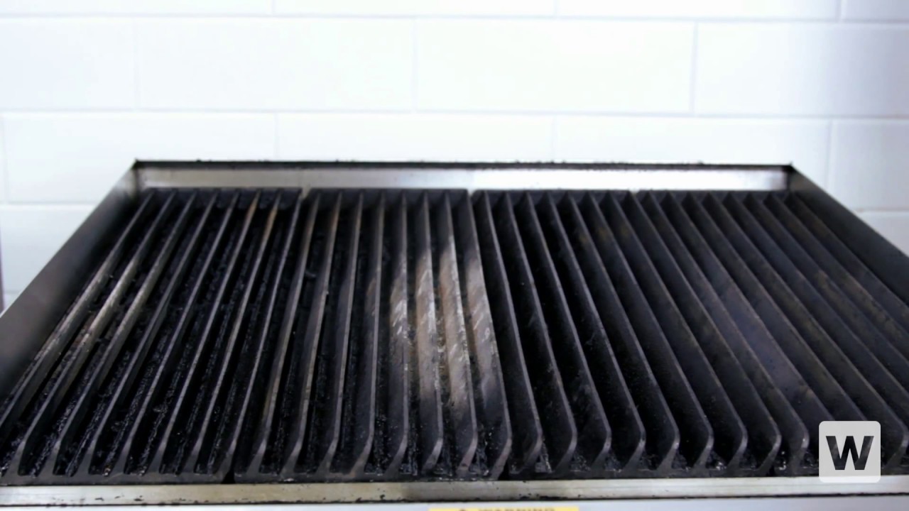 How to Clean a Charbroiler