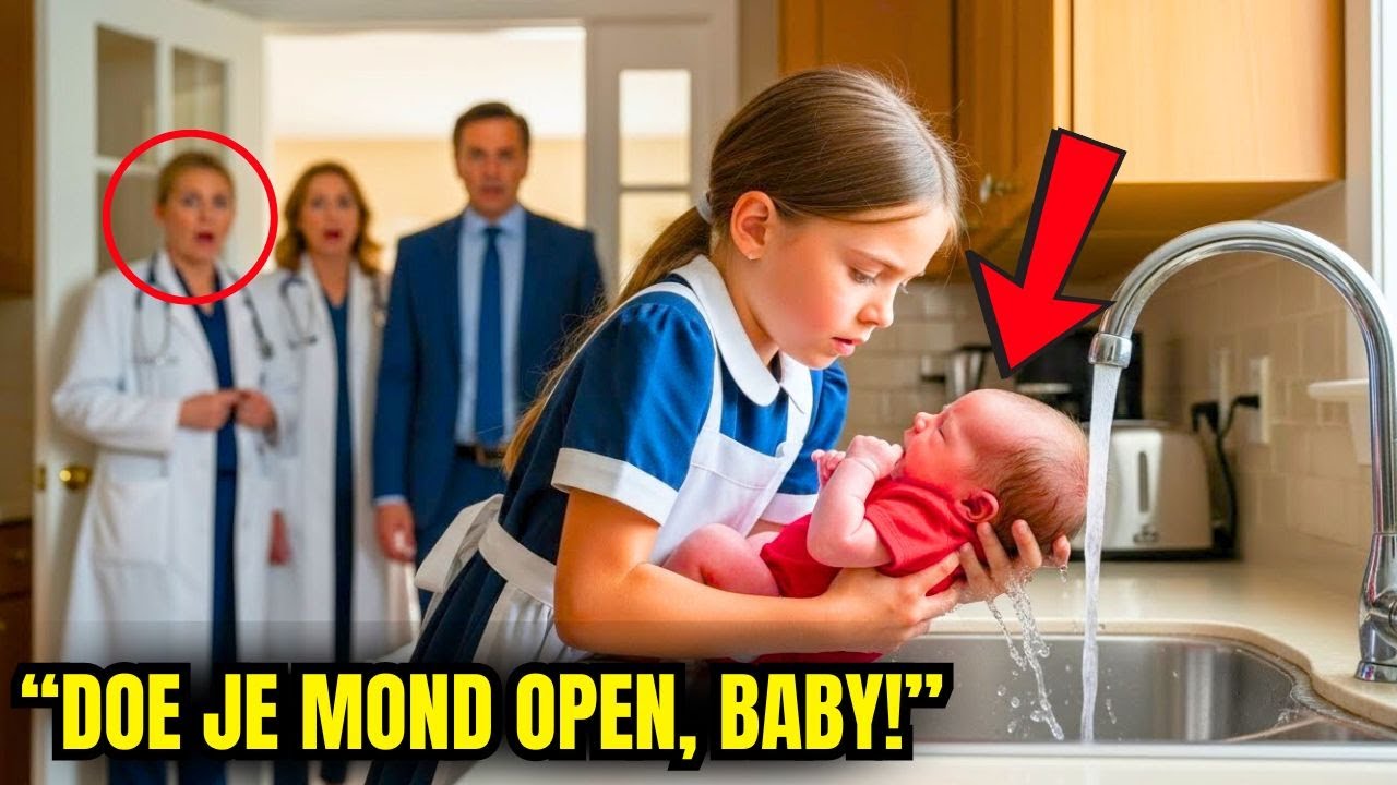 19 artsen konden de baby van de miljonair niet redden — maar de dochter van de dienstmeid deed het