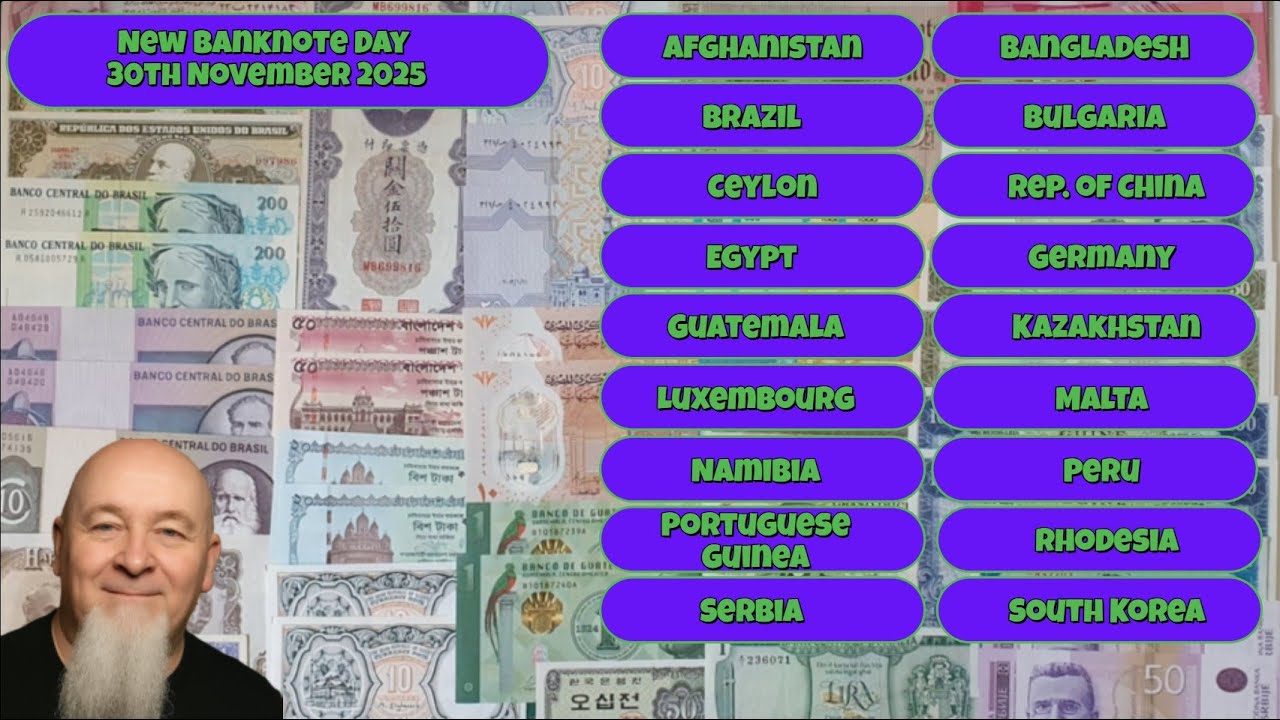 New Banknote Day Ep  11 30th November 2025