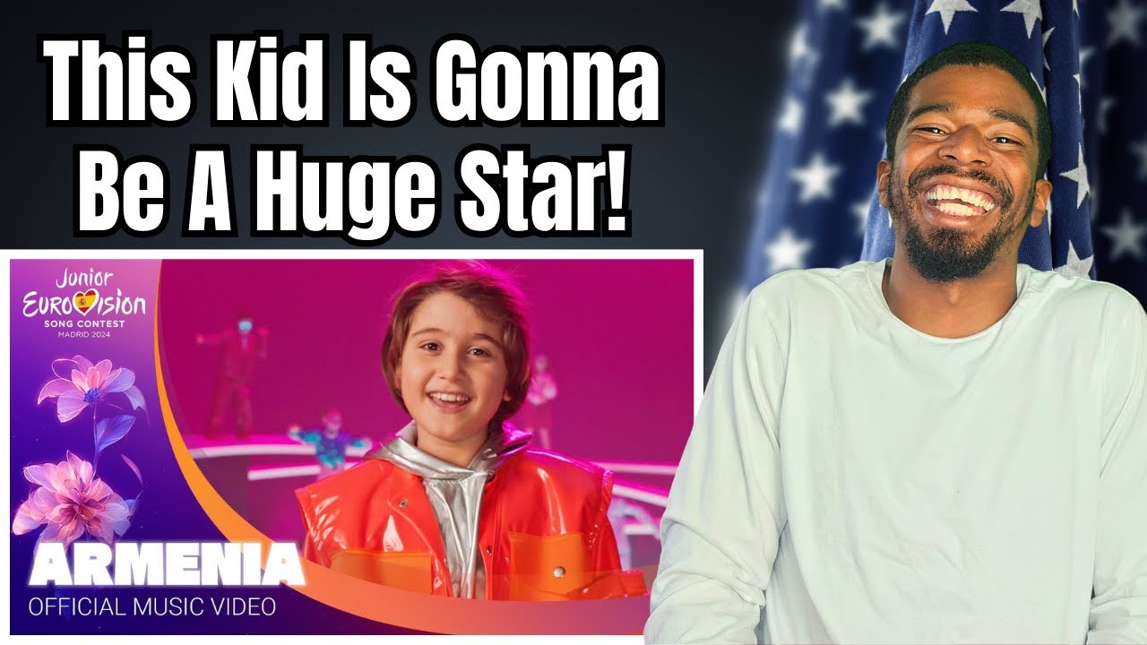 Leo - Cosmic Friend | 🇦🇲 Armenia | Junior Eurovision 2024 | American Reacts