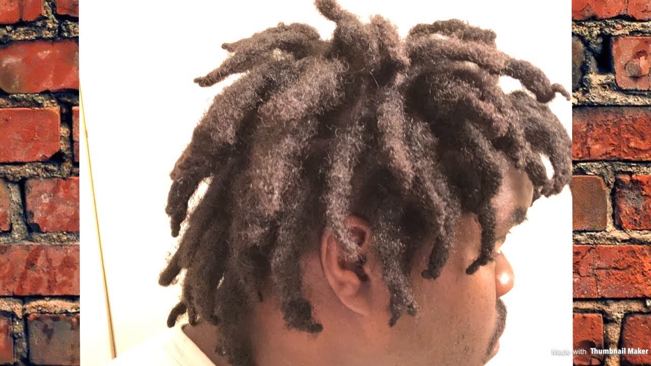 THICK DREADLOCKS | THICK DREADLOCKS BLACK MEN | RUBBER BAND DREADLOCKS