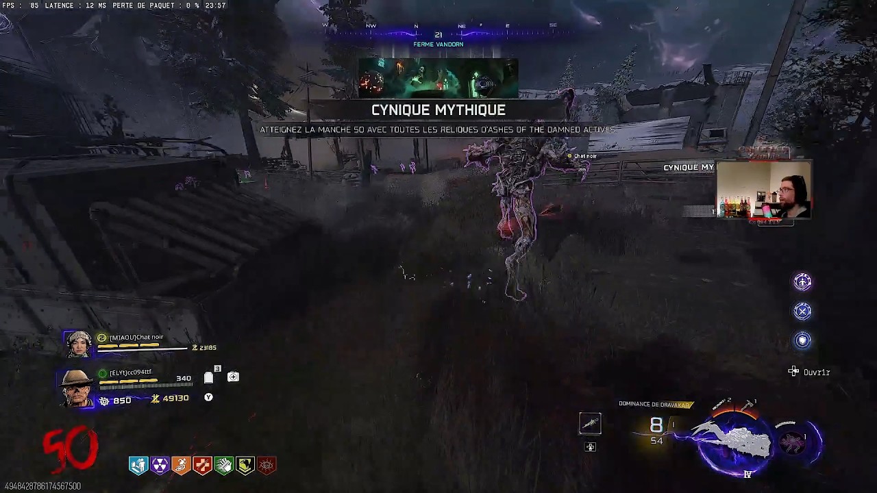 On a fait le dark ops des 50manches avec 9 reliques sur Ashes of the damned en duo facile?
