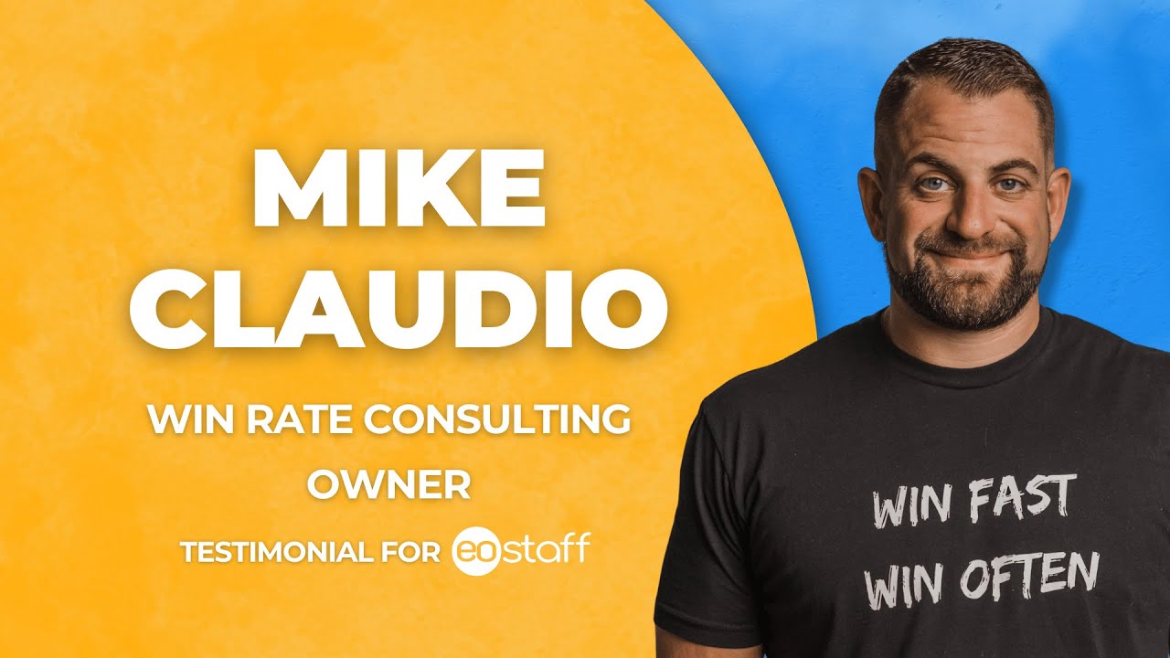 Mike Claudio of WinRate Consulting for EO Staff