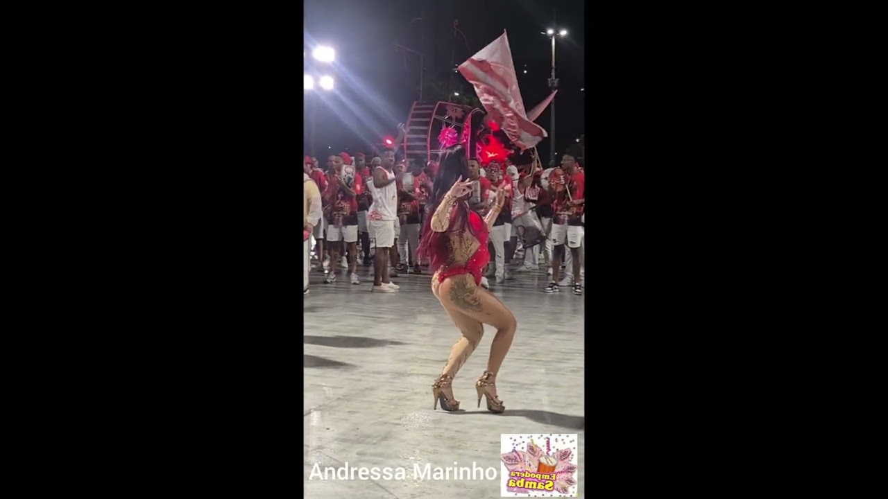 Andressa Marinho rainha de bateria da Unidos de Padre Miguel fala sobre o enredo 2026