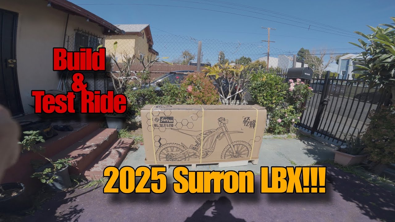 2025 Surron LBX | BUILD & TEST RIDE