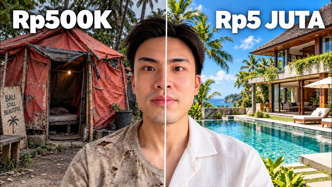 Liburan Rp500K vs Rp50 juta di Bali