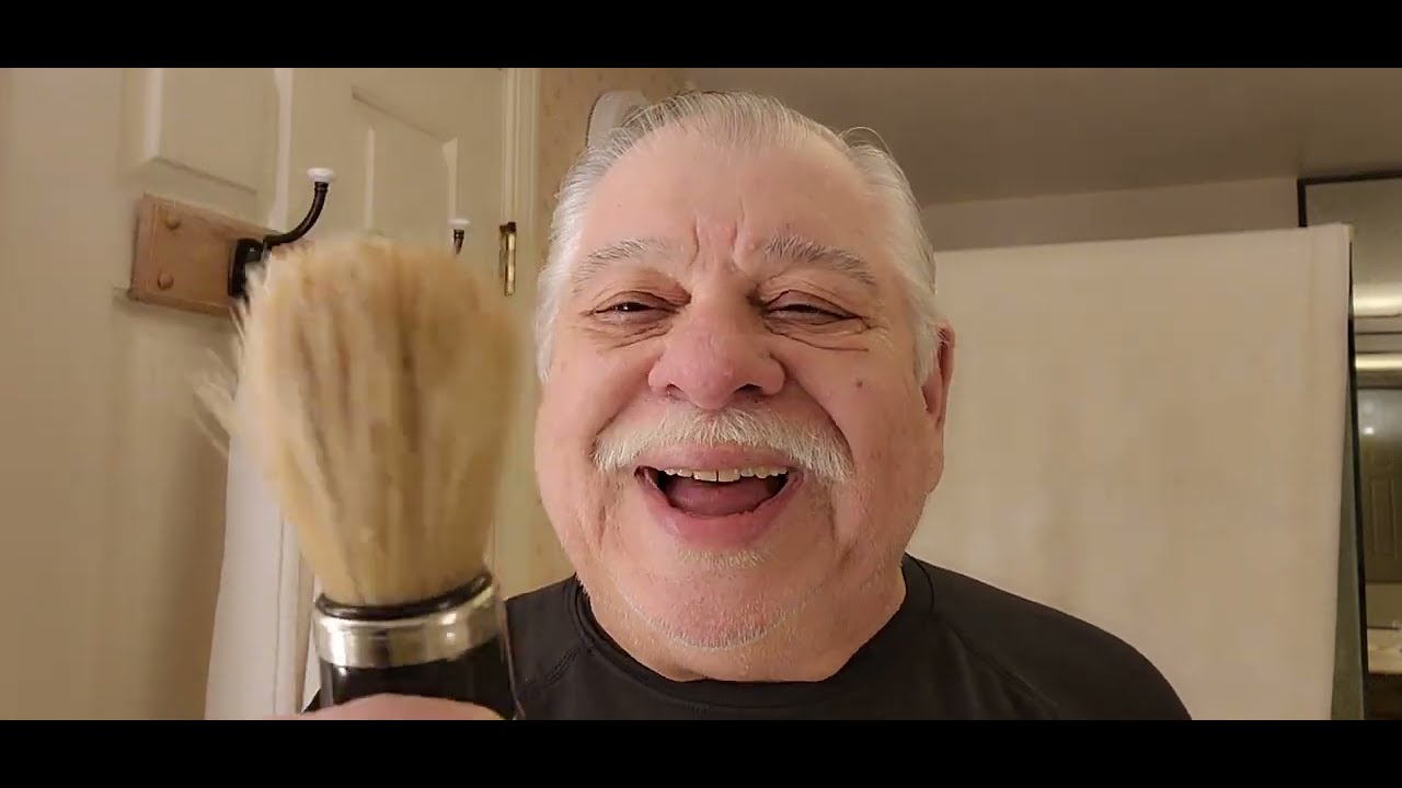 Shave & a Nurse Joke / Review Omega Boars Brush #10098 Professional