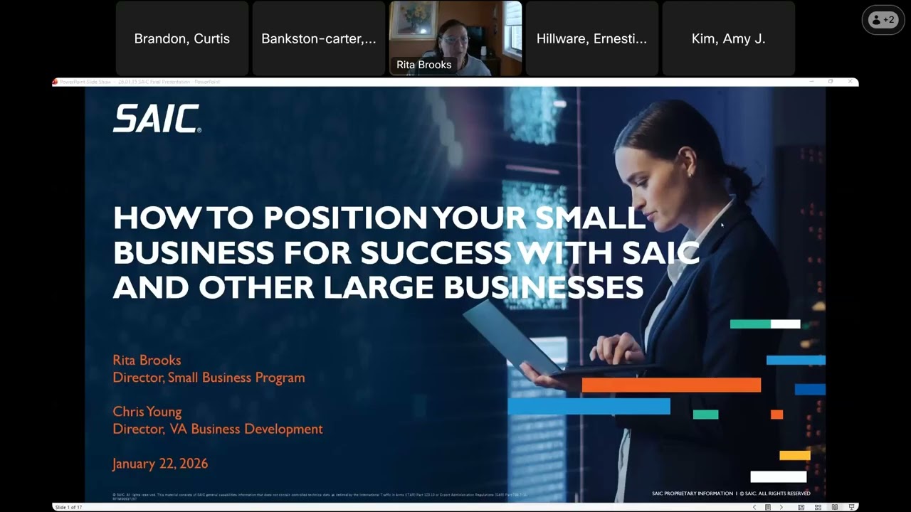 How to Do Business with Science Applications International Corporation SAIC & Other Large Businesses