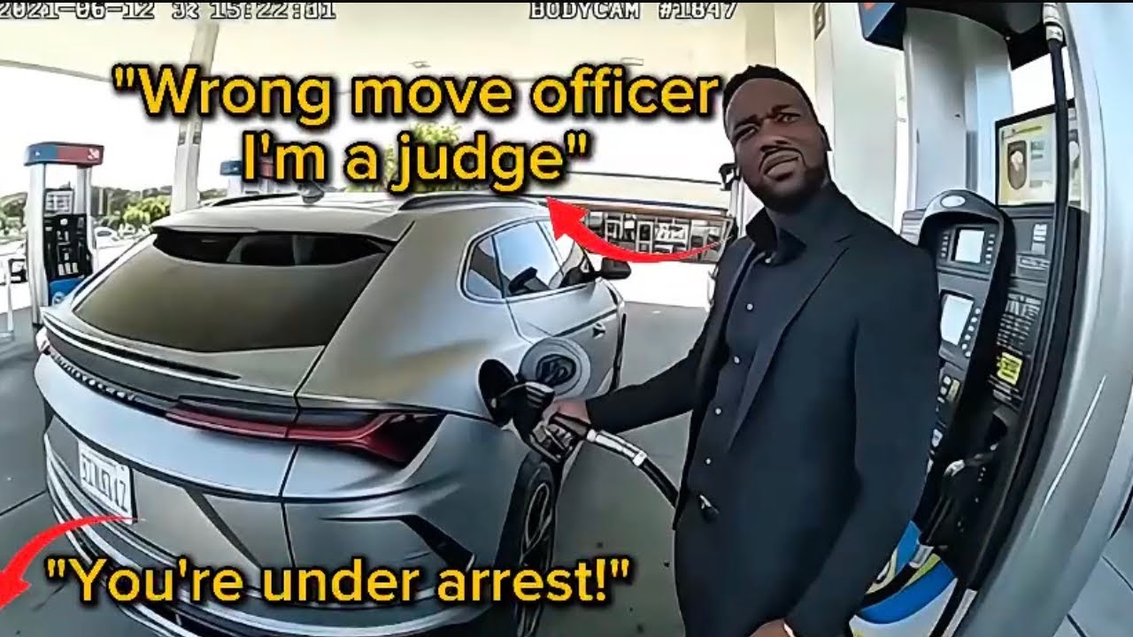Racist Cop Stops Black Judge at Gas Station for 'Driving a Luxury SUV'&mdash;$10 Million Lawsuit followed