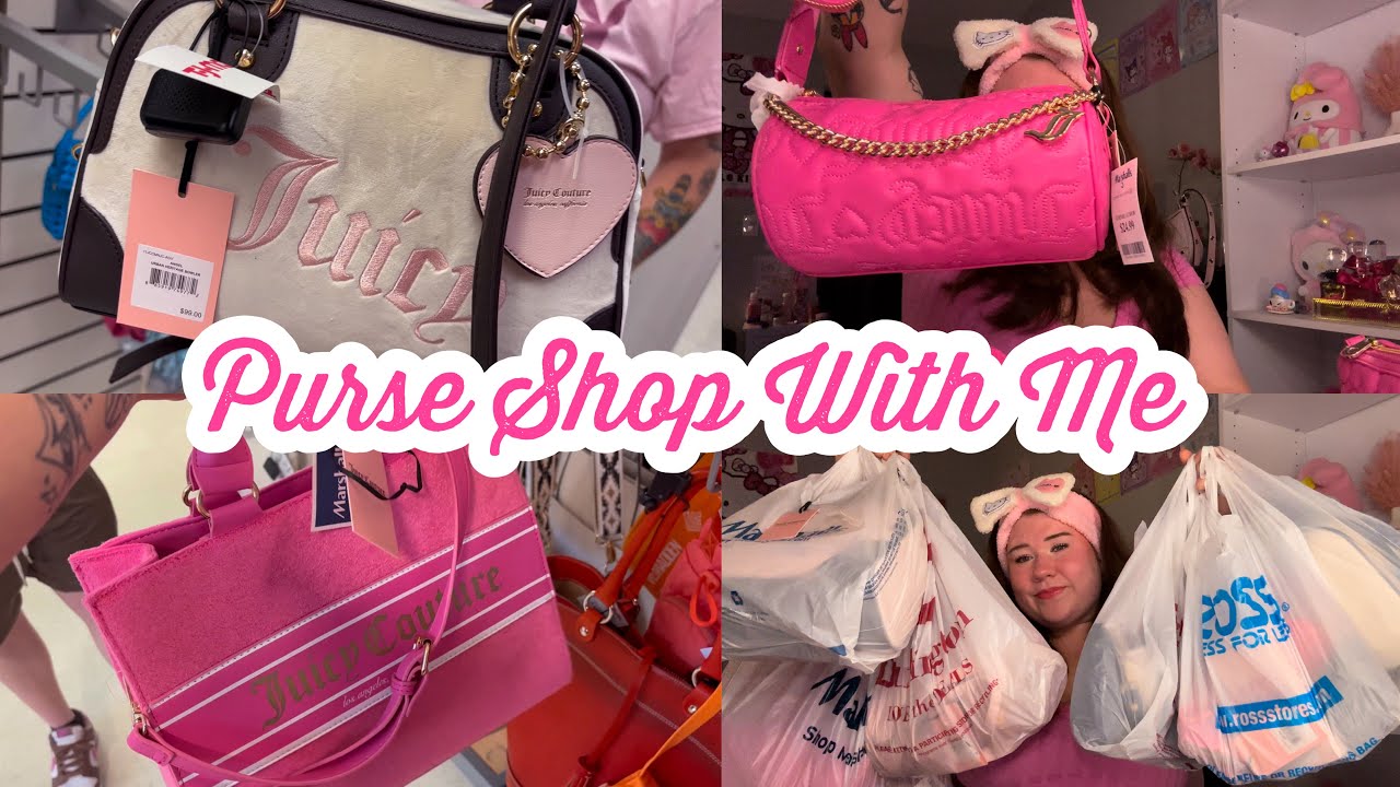 SHOP WITH ME FOR JUICY COUTURE 🩷👛🎀😍Shop With Me For Super Cute Bags!!!