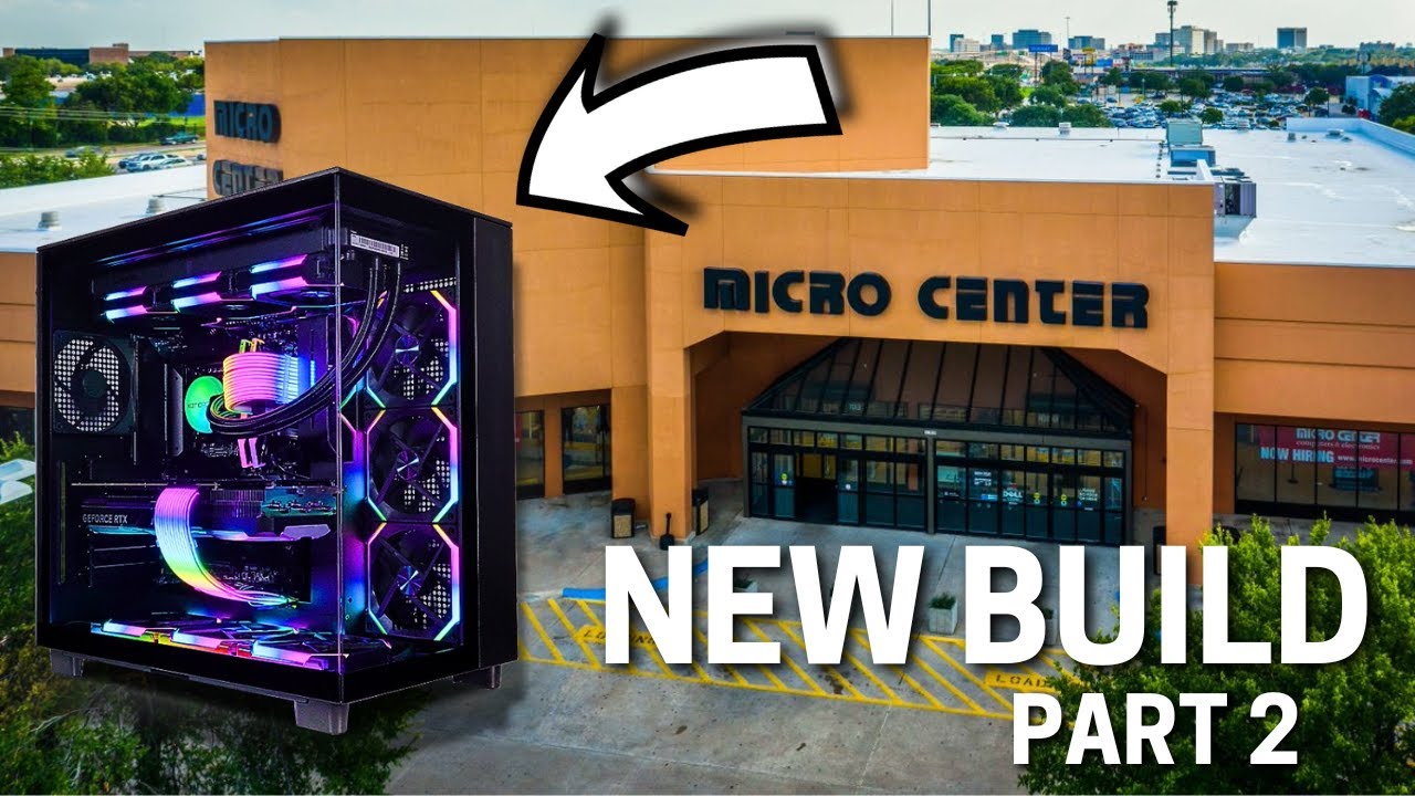 Broke my budget at Micro center!