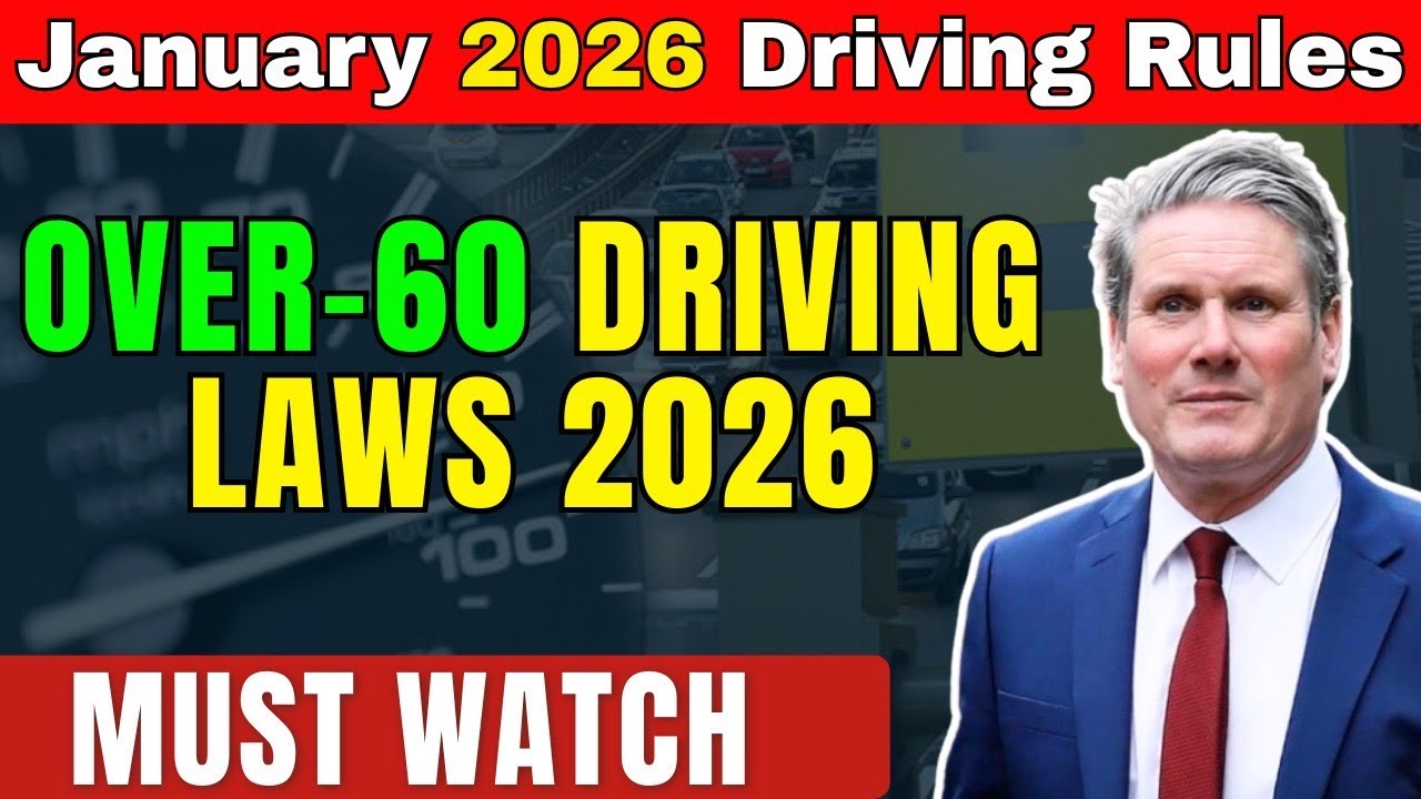 4 Driving Law Changes From January 2026 Every Over-60 Driver Must Know!