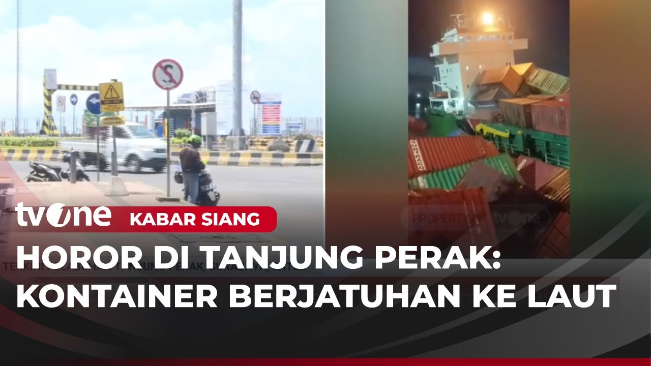 Kapal Pacific 88 Kecelakaan, Kontainer Jatuh ke Laut | Kabar Siang
