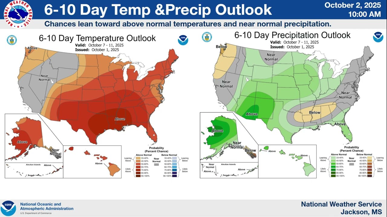 Weekly Weather Briefing- October 2, 2025