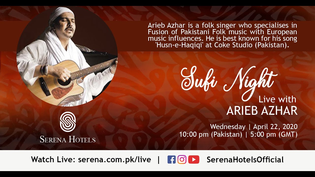 Serena Sufi Night with Arieb Azhar