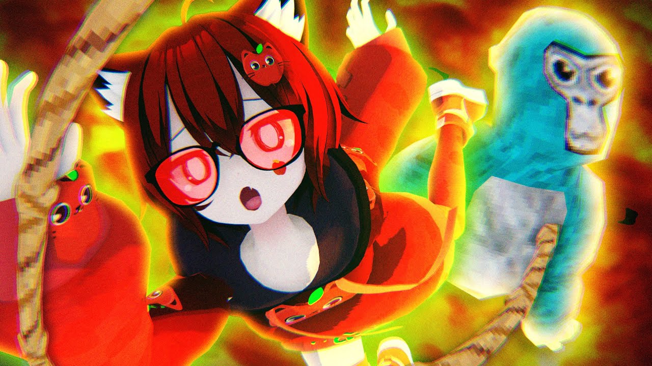 🐵 GORILLA TAG VR mas o CHÃO É LAVA!! 🌋