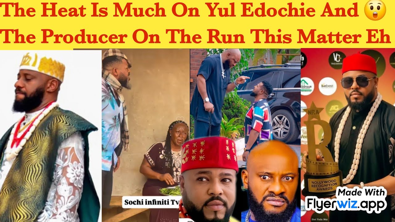 AREA DON RED 🚨 ~ THE HEÀŦ IS MUCH! YUL EDOCHIE AND THE PRODUCER ON THE RÛN̈ THIS MATTER EHH