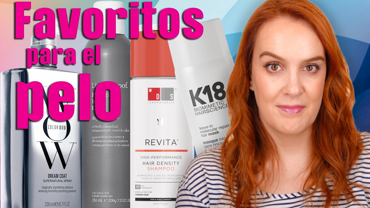 Mis favoritos para el cuidado del pelo.