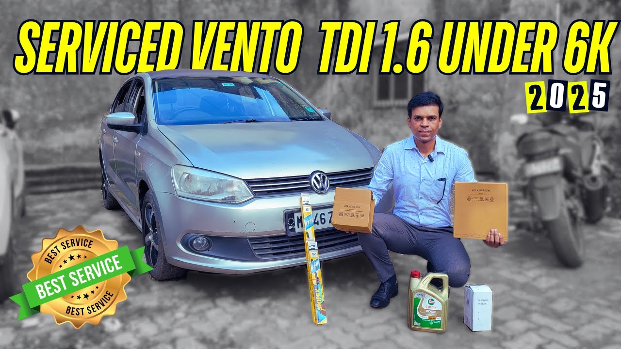 Vento 1.6 TDI Full Service at Home in Just ₹5,500, All Genuine Parts Under Budget