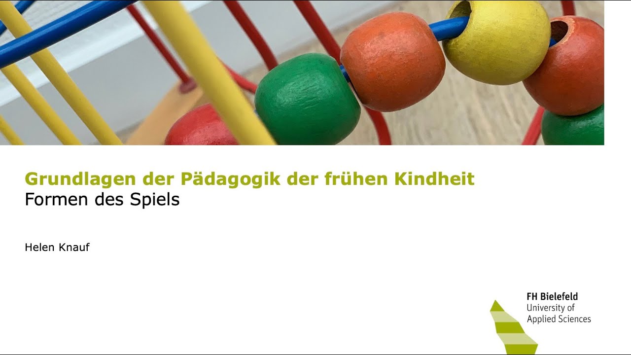 Formen des Spiels