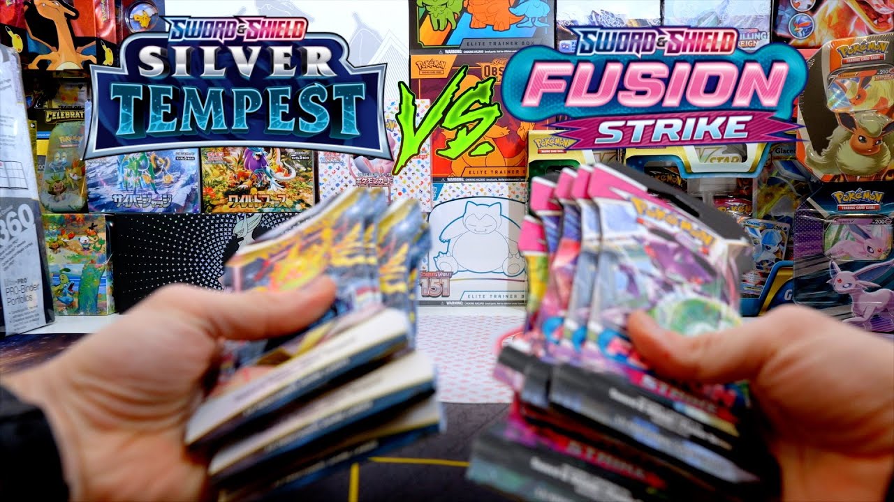 SILVER TEMPEST vs FUSION STRIKE! | Booster Pack Opening
