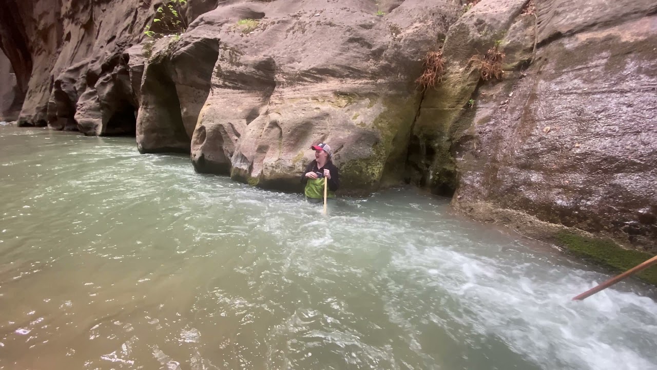 The Narrows, Wall Street, at Zion National Park