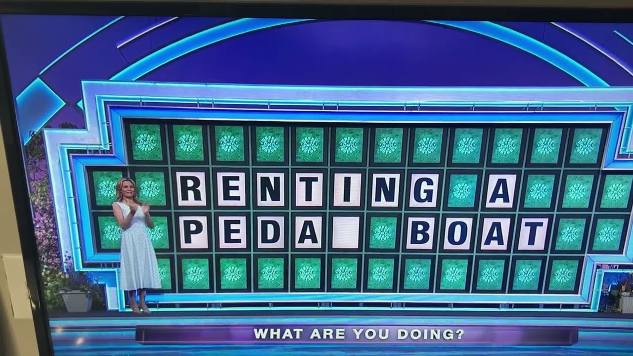 Funny Wheel of Fortune fail. (Edited