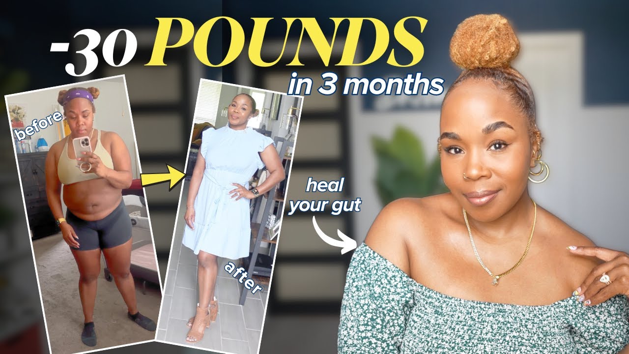 HOW I LOST 30 POUNDS AND HEALED MY GUT IN JUST 3 MONTHS!
