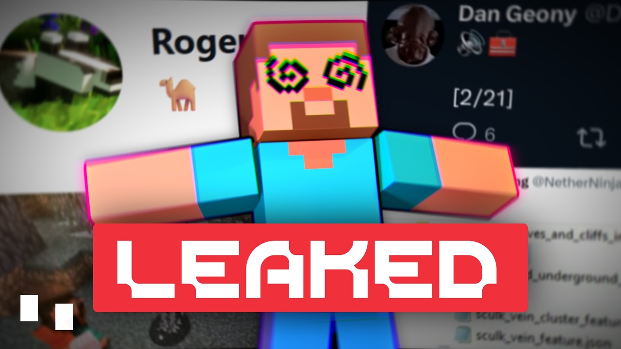 История утечек информации о Minecraft в прямом эфире