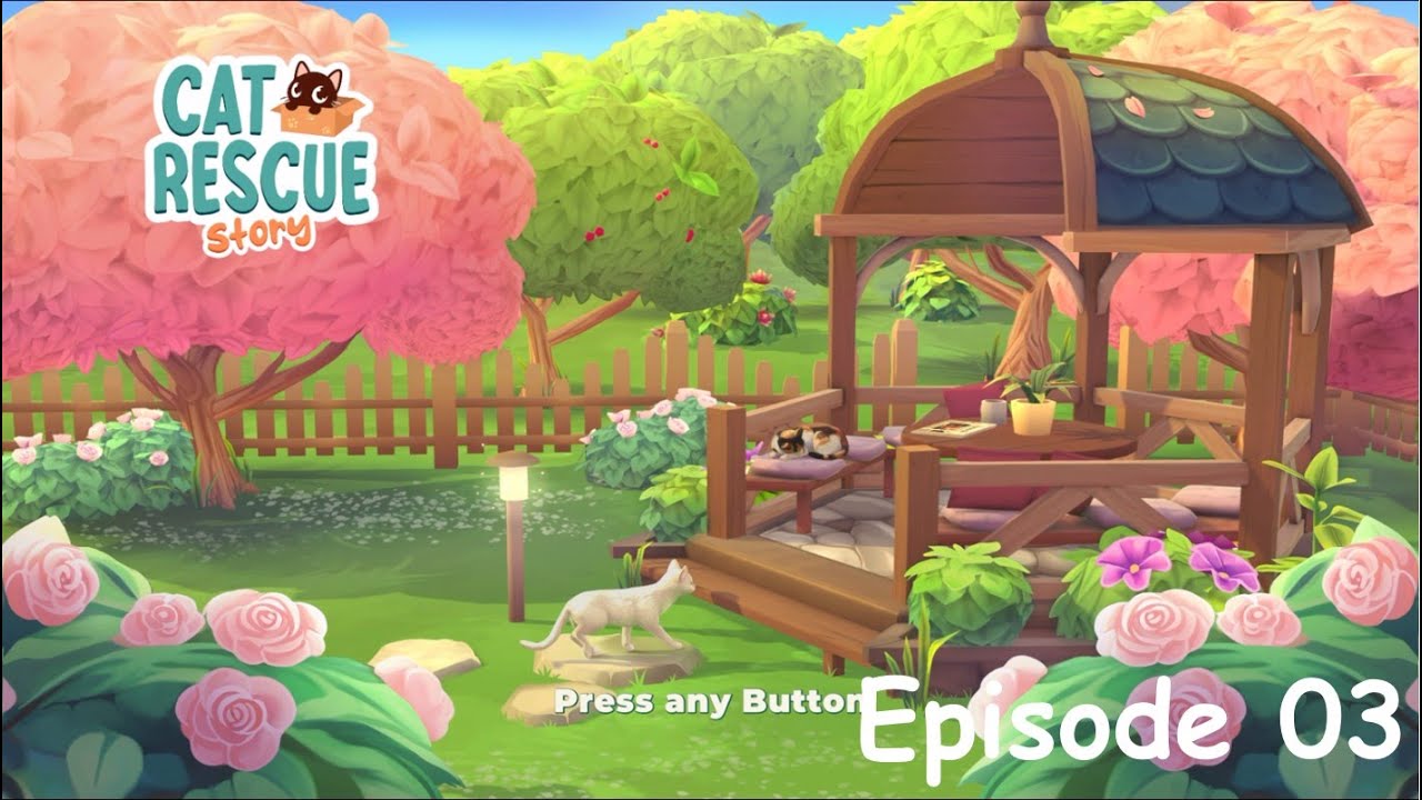 Cat Rescue Story Ep. 3 - Cats and Games!