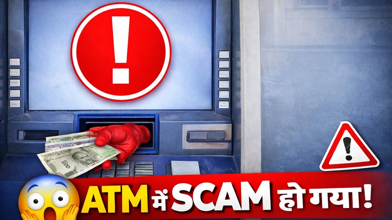 ATM में Scam हो गया 😱#ATMScam#ATMFraud#BankScam#ScamAlert#FraudAlert#ATMWarning