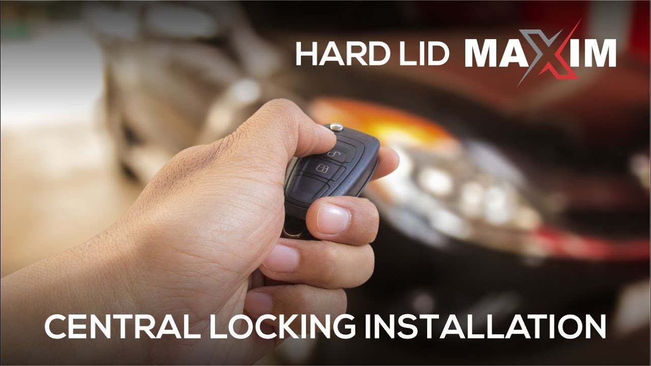 MAXIM Hard Lid Central Locking Installation Video