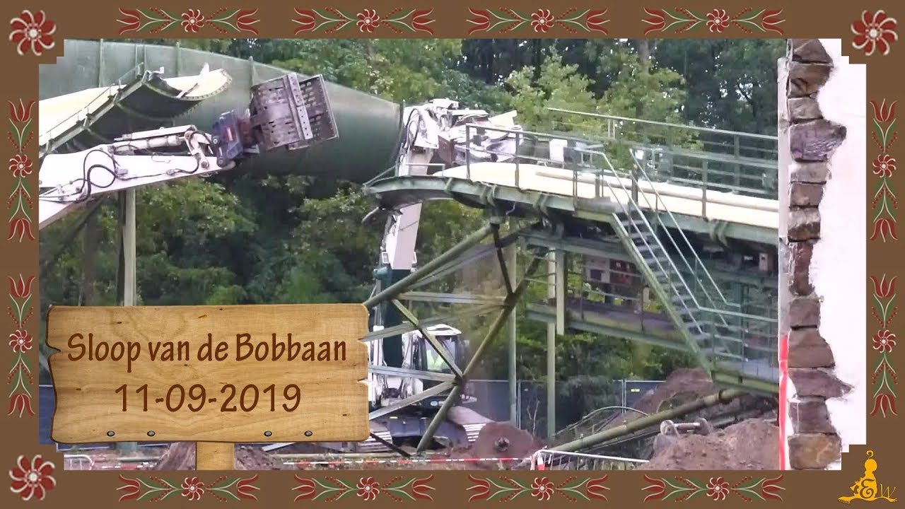 Sloop van de Bobbaan: Rangeerplaats en Remvlak #Efteling 11-09-2019
